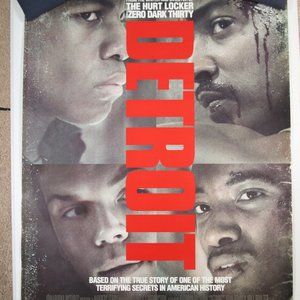 Detroit Original Double Sided Movie Poster 27 X 40